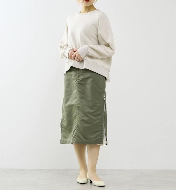 SOFFITTO「【A_/エース】タック裏毛プルオーバー」|スウェット・ジャージ|