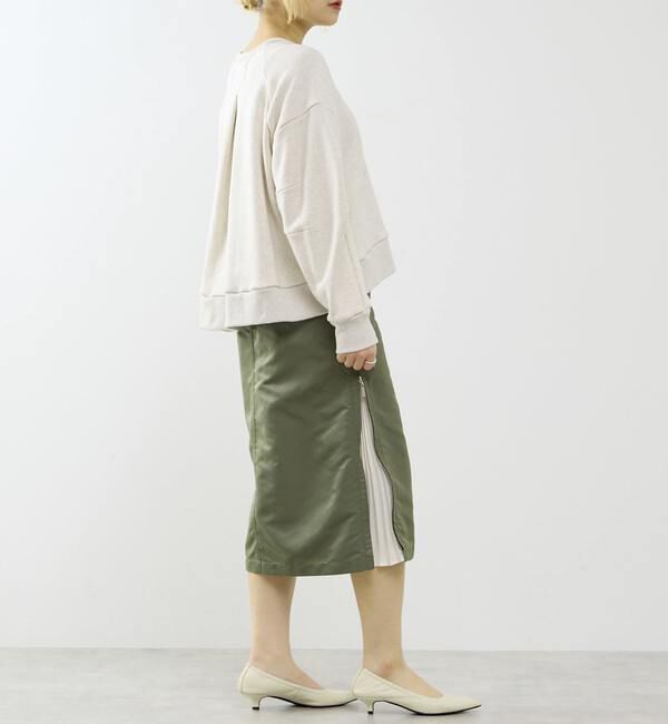 SOFFITTO「【A_/エース】タック裏毛プルオーバー」|スウェット・ジャージ|