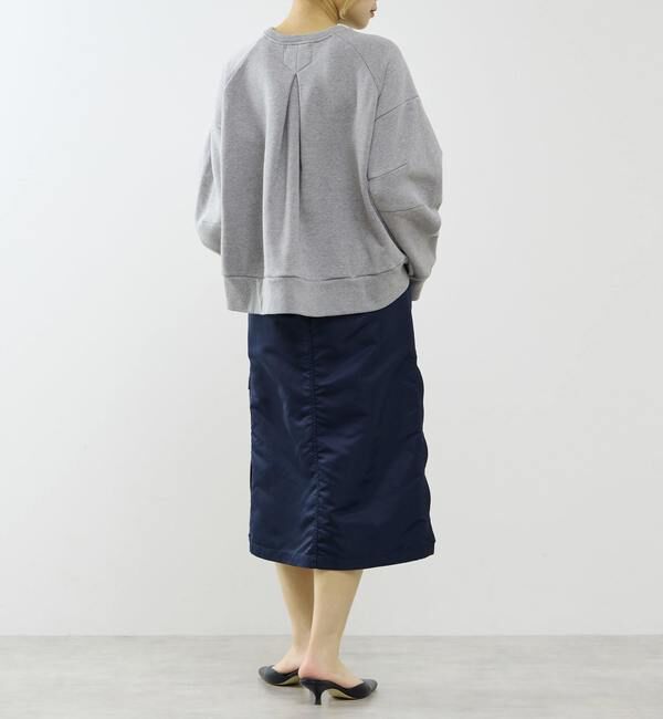 SOFFITTO「【A_/エース】タック裏毛プルオーバー」|スウェット・ジャージ|