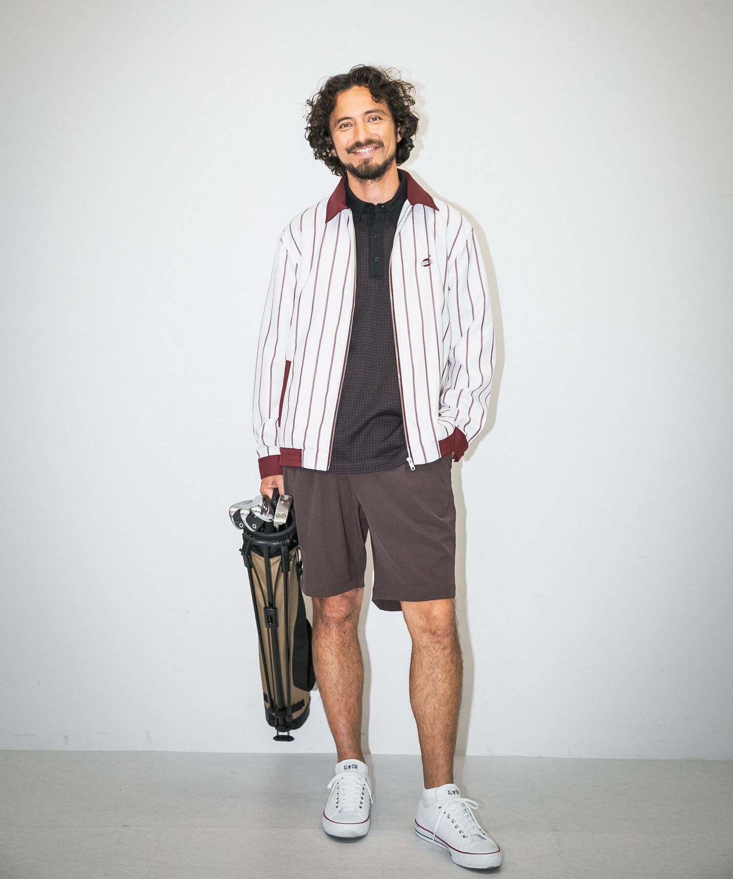 Sonny Label 「OOPS　先染めストライプブルゾン」|ブルゾン・スタジャン|