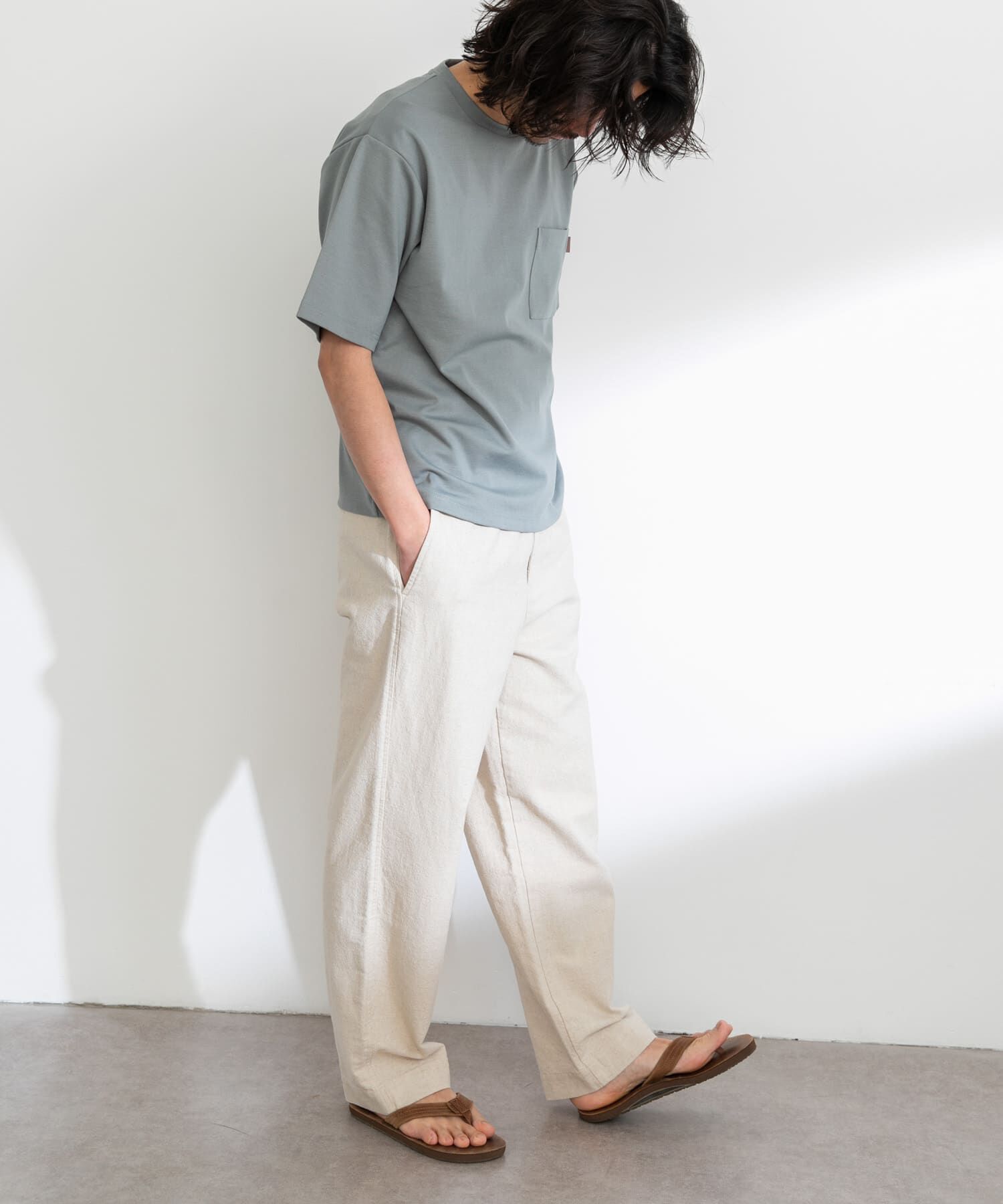 Sonny Label 「ポンチポケット付ショートスリーブTシャツ」|Tシャツ・カットソー|