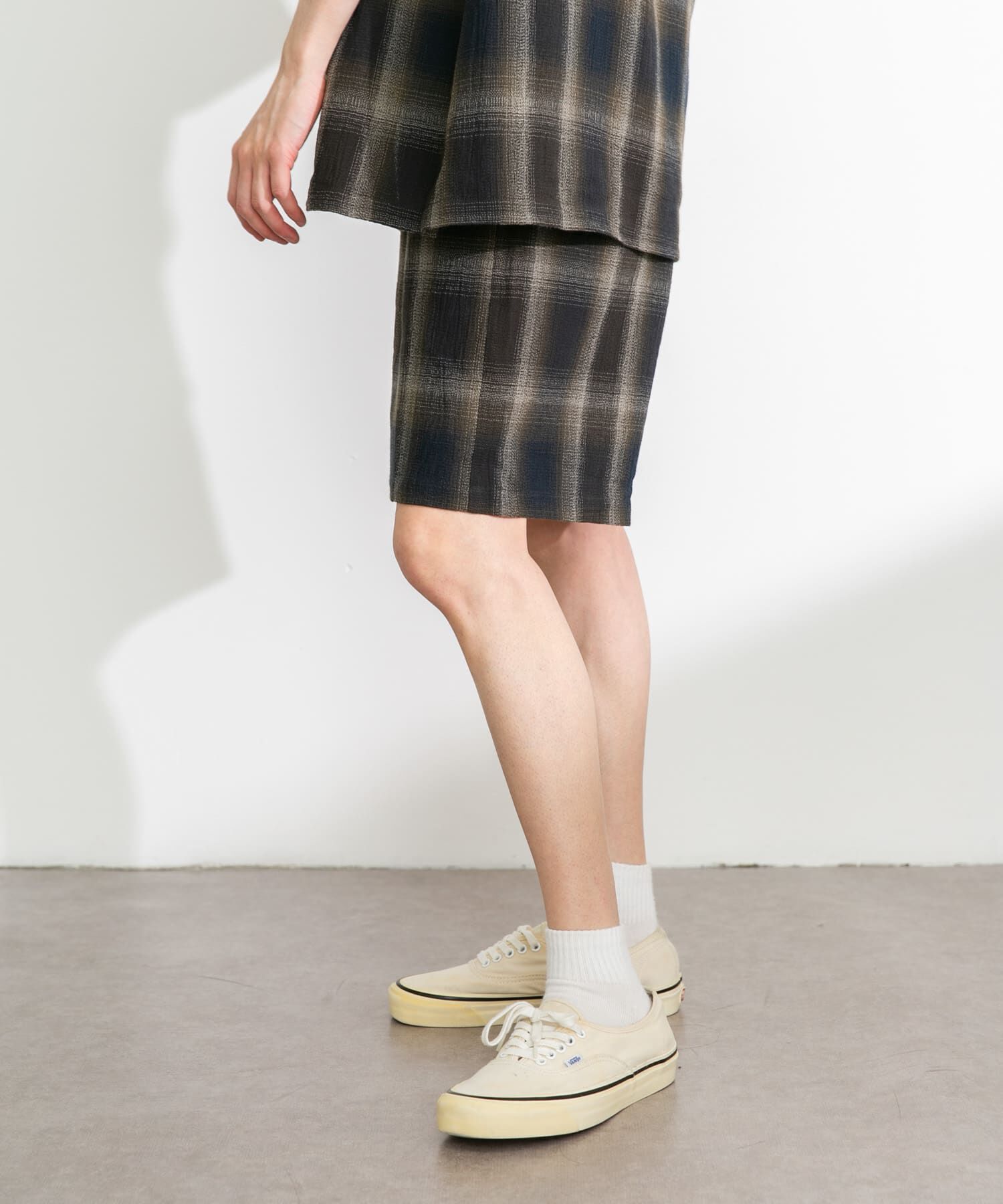 Sonny Label 「オンブレチェックイージーショートパンツ」|その他|