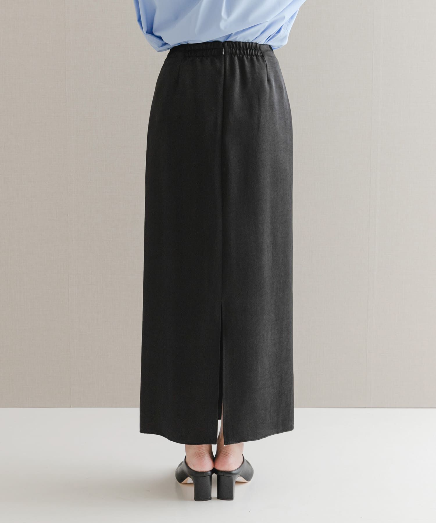 URBAN RESEARCH ROSSO「ビンテージダブルサテンストレートスカート」|スカート|