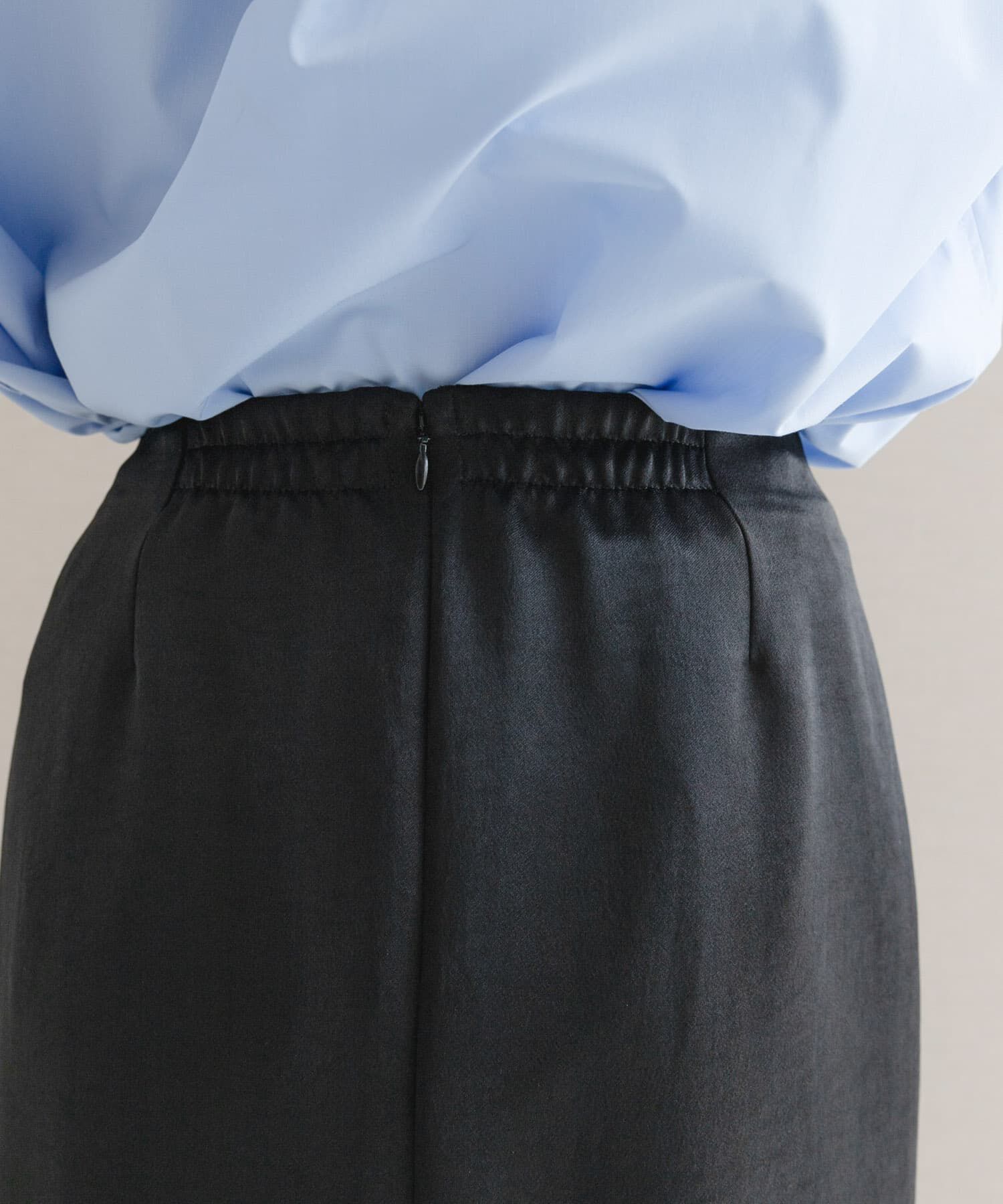 URBAN RESEARCH ROSSO「ビンテージダブルサテンストレートスカート」|スカート|