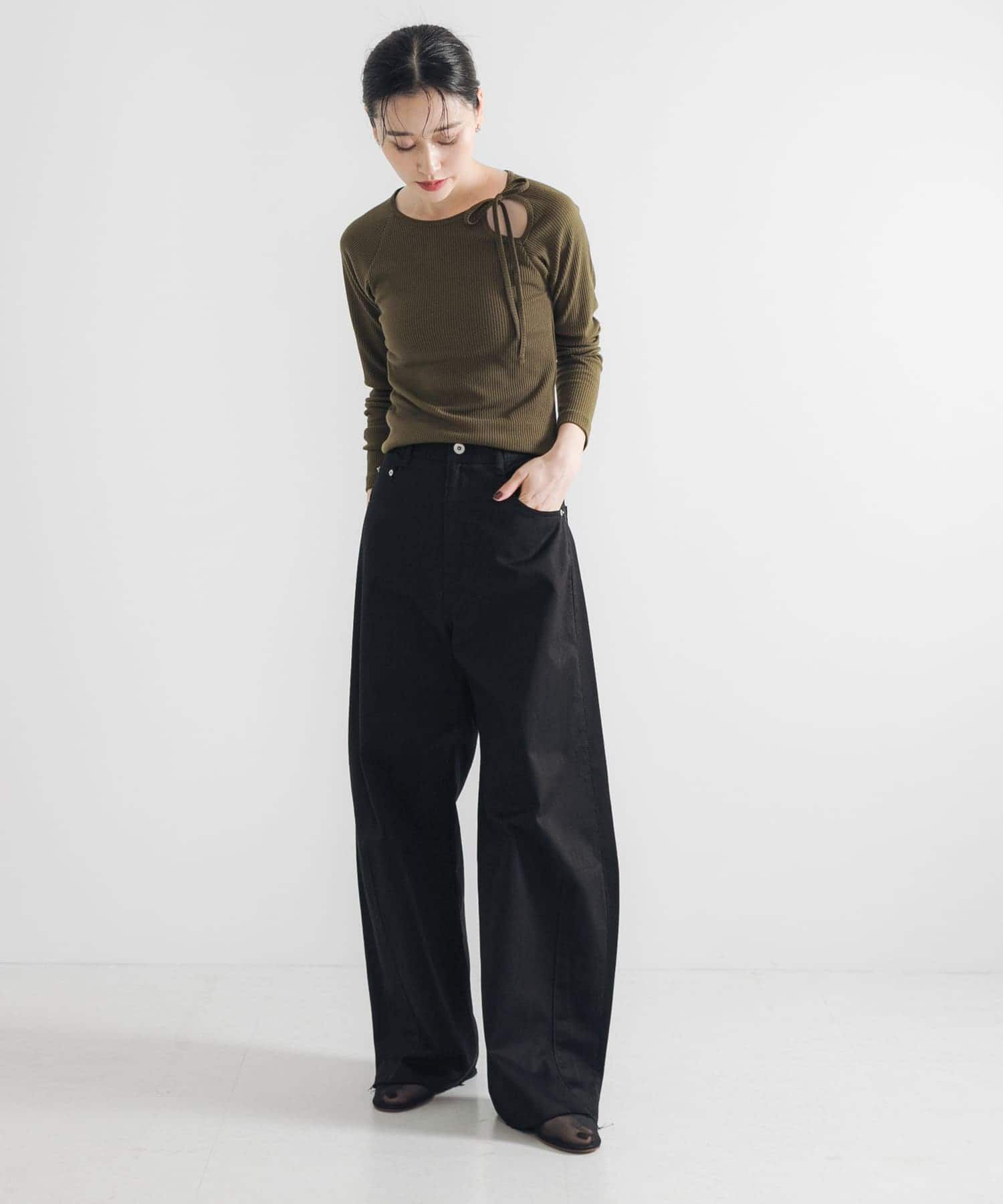 URBAN RESEARCH「コットンサテンカットオフカーブパンツ」|その他|