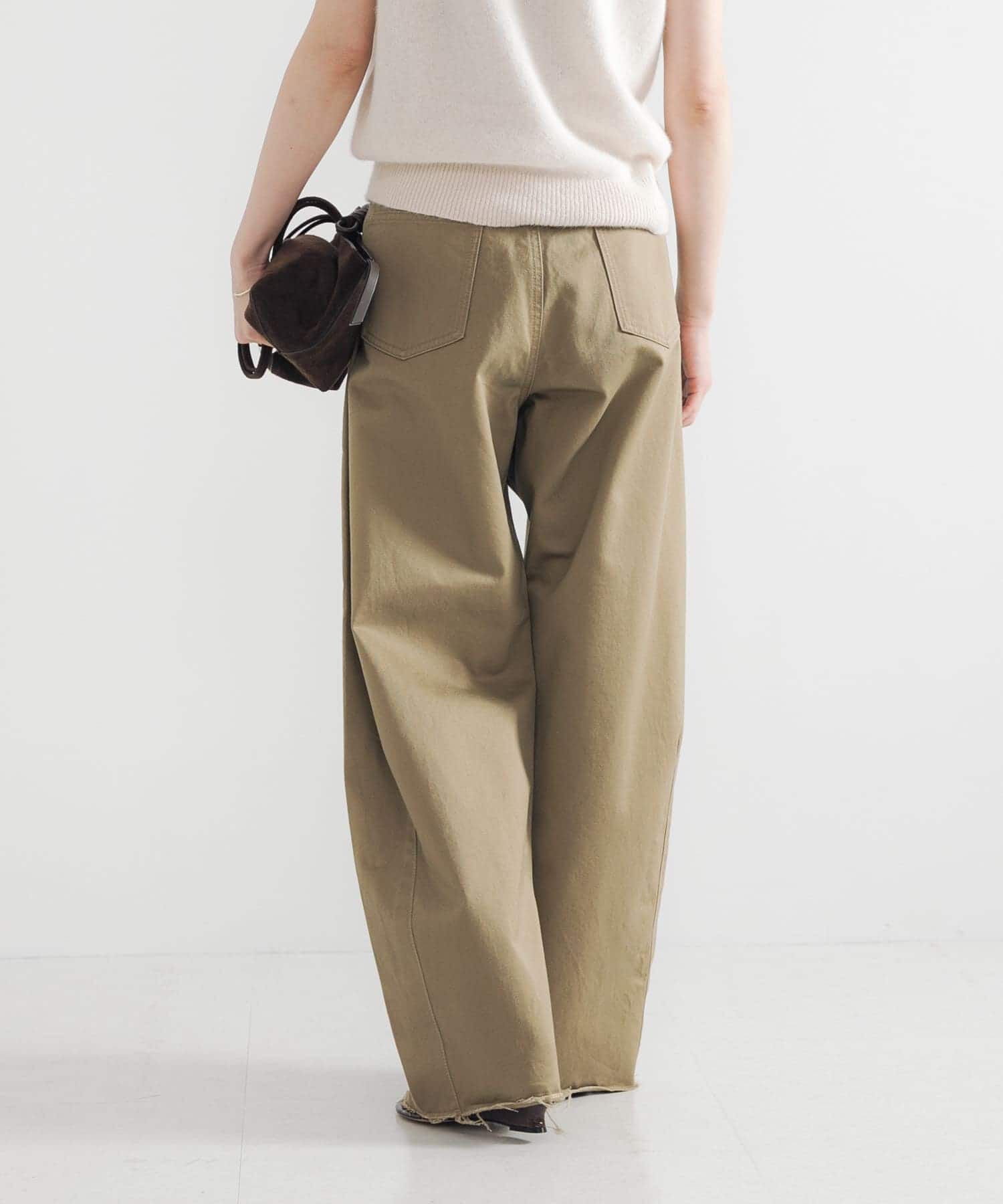 URBAN RESEARCH「コットンサテンカットオフカーブパンツ」|その他|