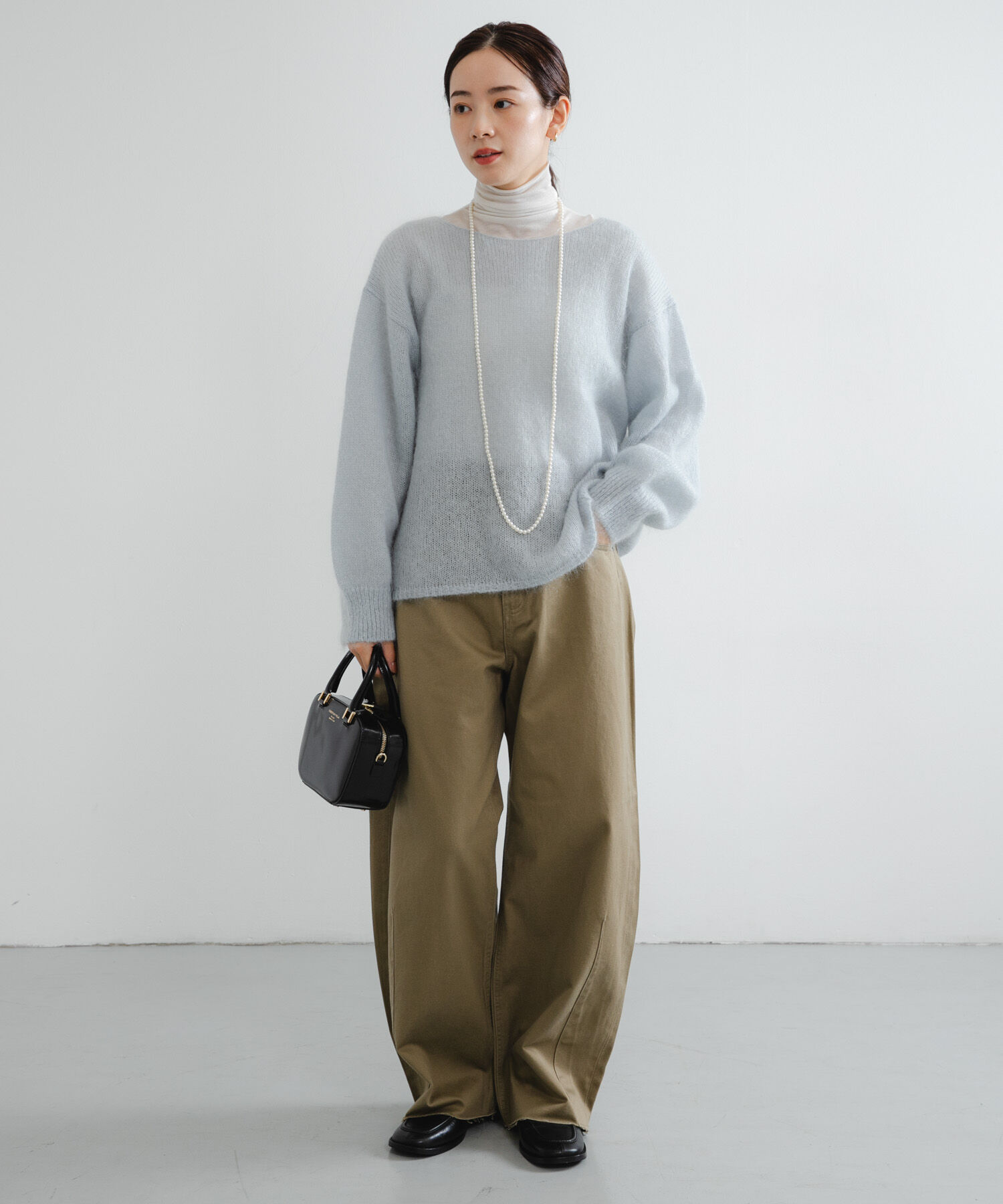 URBAN RESEARCH「コットンサテンカットオフカーブパンツ」|その他|