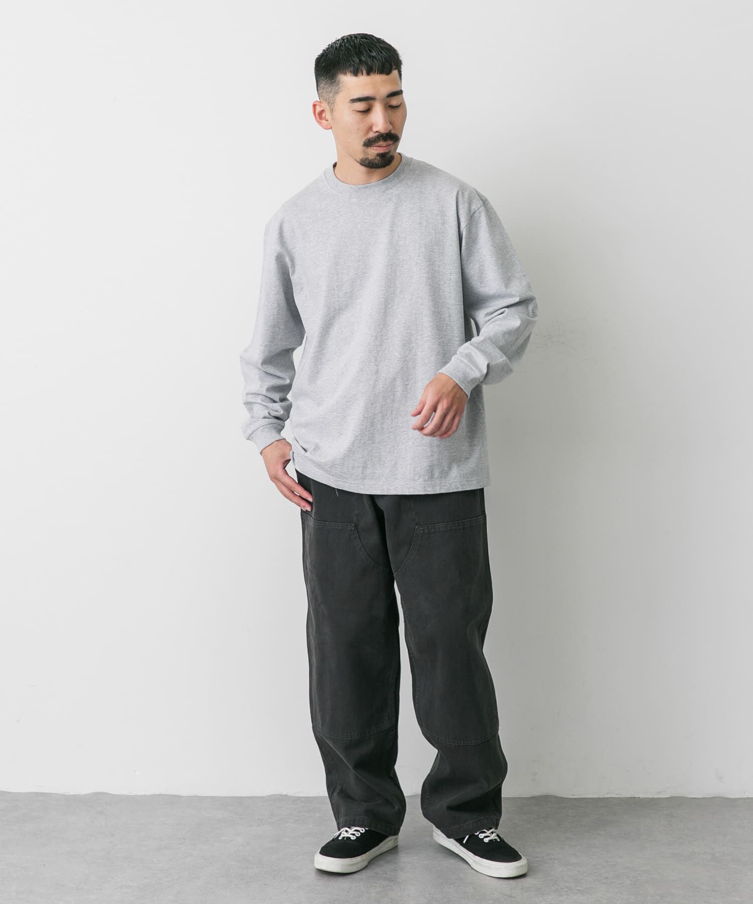 URBAN RESEARCH DOORS「『別注』HANES&times;DOORS　BEEFY-T DOORS FIT LONG-SLEEVE」|Tシャツ・カットソー|
