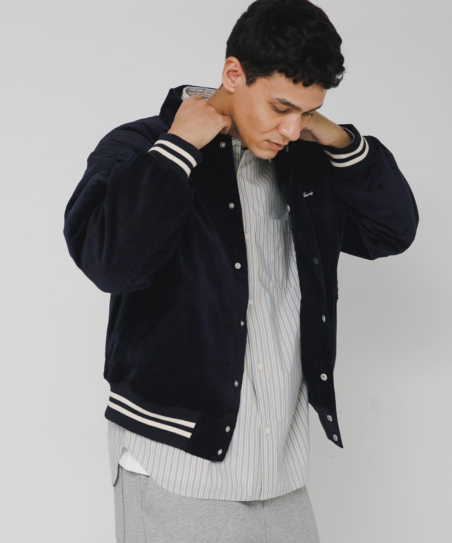 Sonny Label 「『別注』GEM SPORTSWEAR&times;Sonny Label　コーデュロイパデッドブルゾン」|ブルゾン・スタジャン|