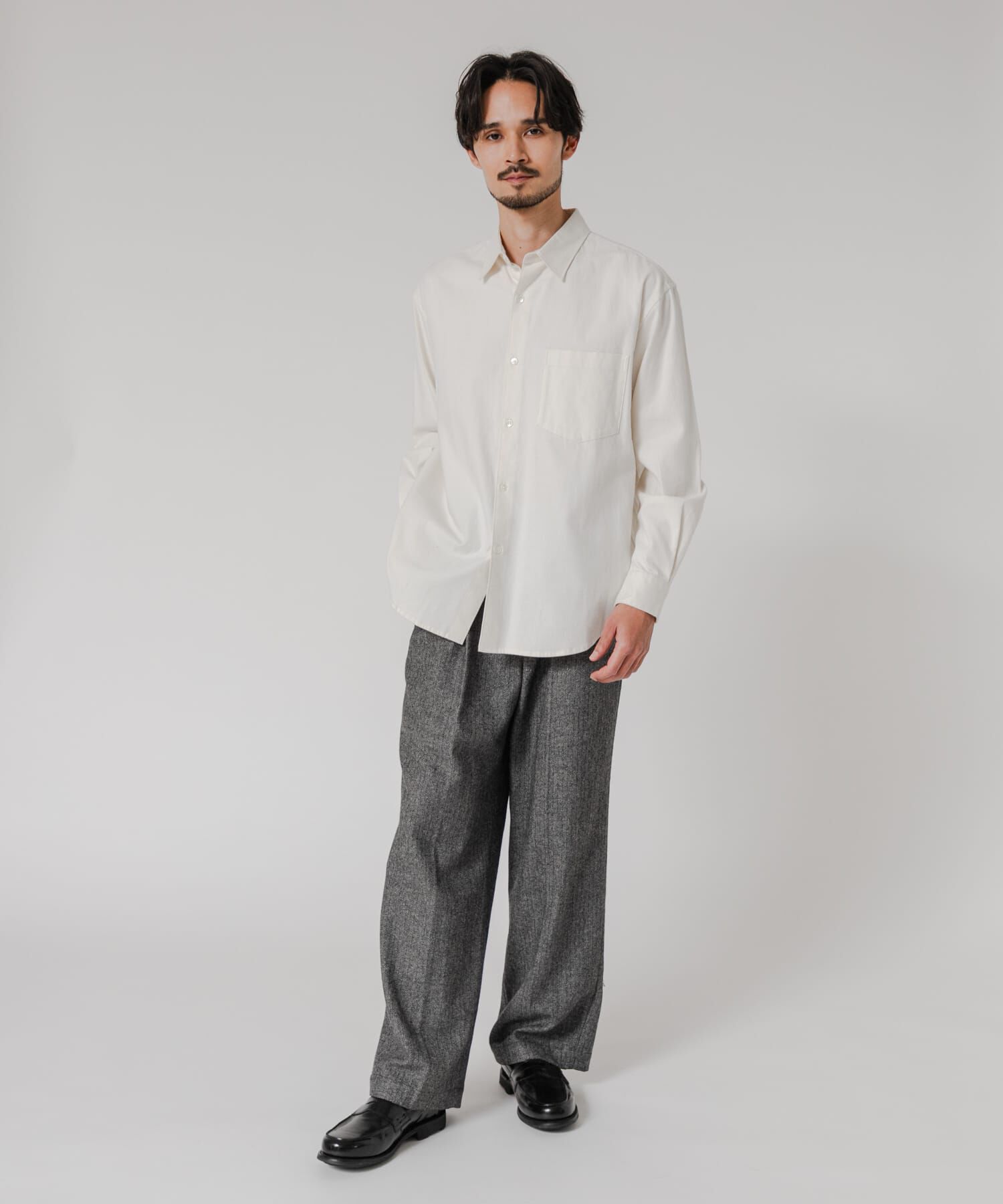 URBAN RESEARCH「『UR TECH』Brushed Cotton Shirts」|シャツ・ブラウス|