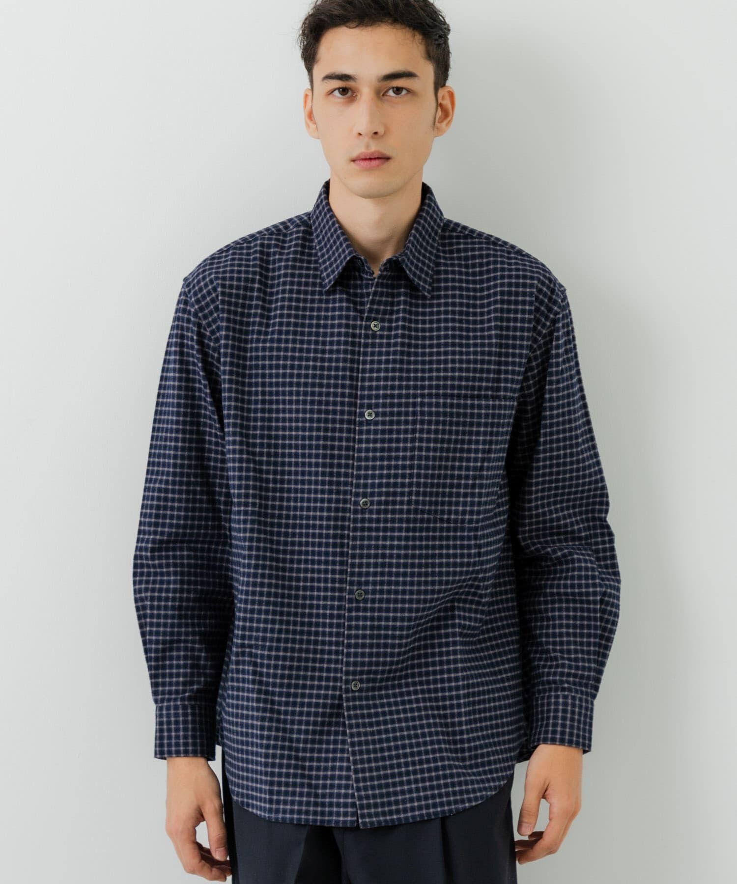 URBAN RESEARCH「『UR TECH』Brushed Cotton Shirts」|シャツ・ブラウス|