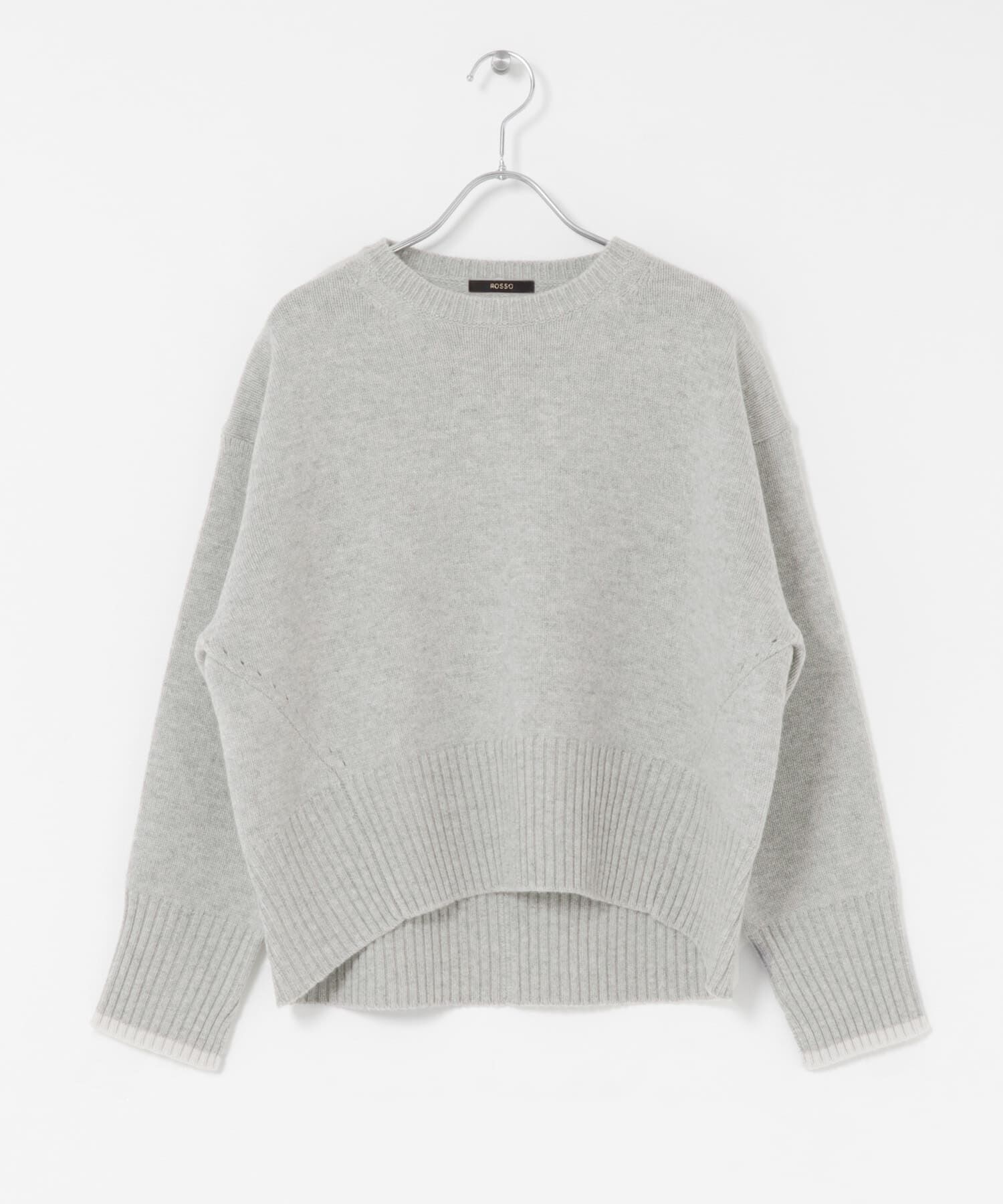 URBAN RESEARCH ROSSO「『WEB/一部店舗限定』エクストラファインシームデザインニット」|ニット・セーター|