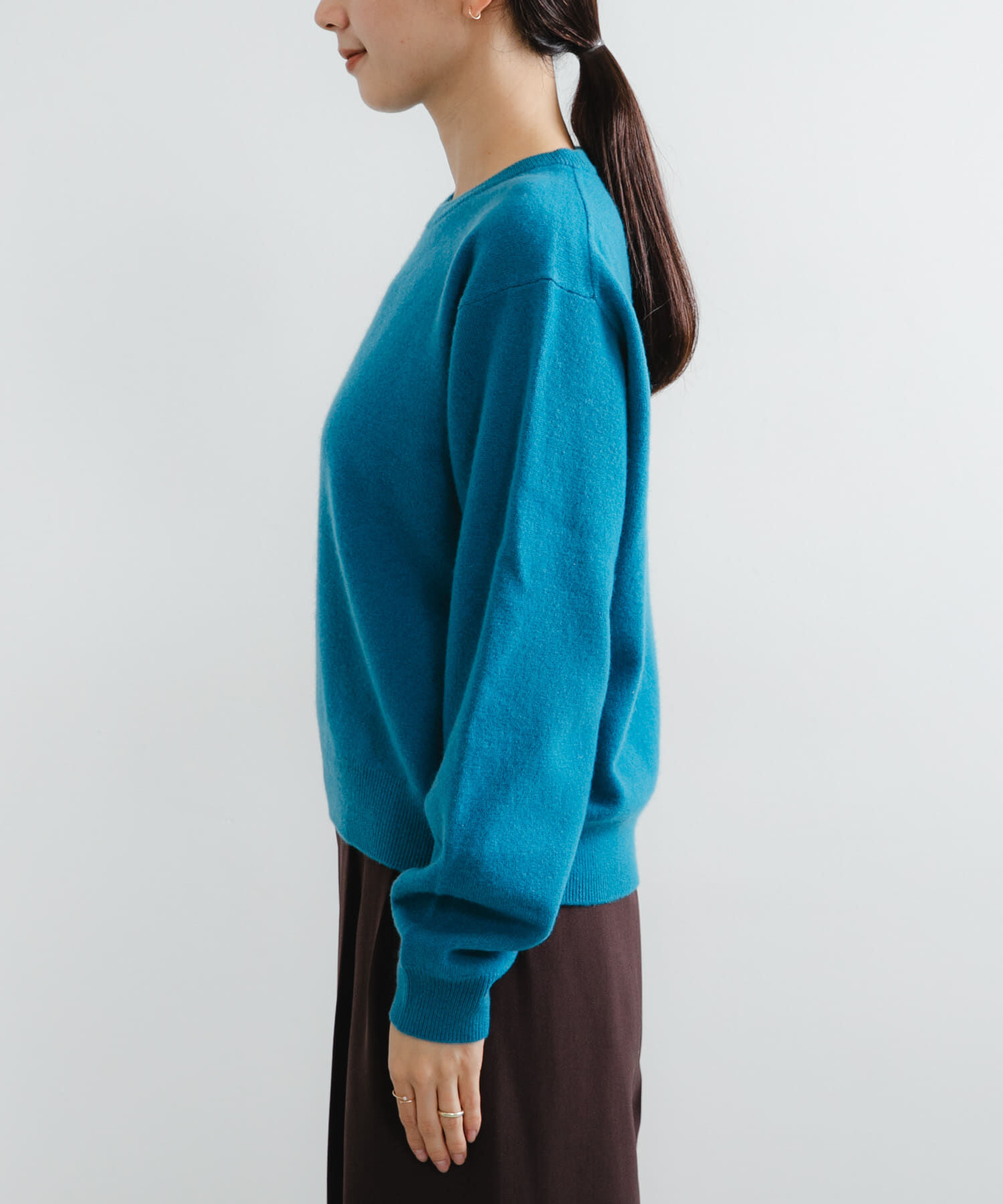 URBAN RESEARCH「ウール100 クルーネックソフトニット」|ニット・セーター|