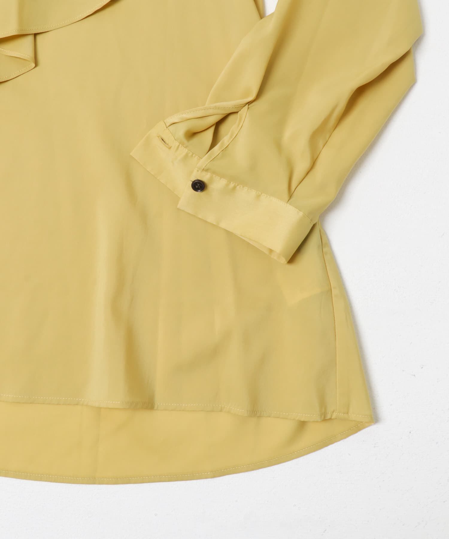 URBAN RESEARCH ROSSO「フリルカラーシャツブラウス」|シャツ・ブラウス|