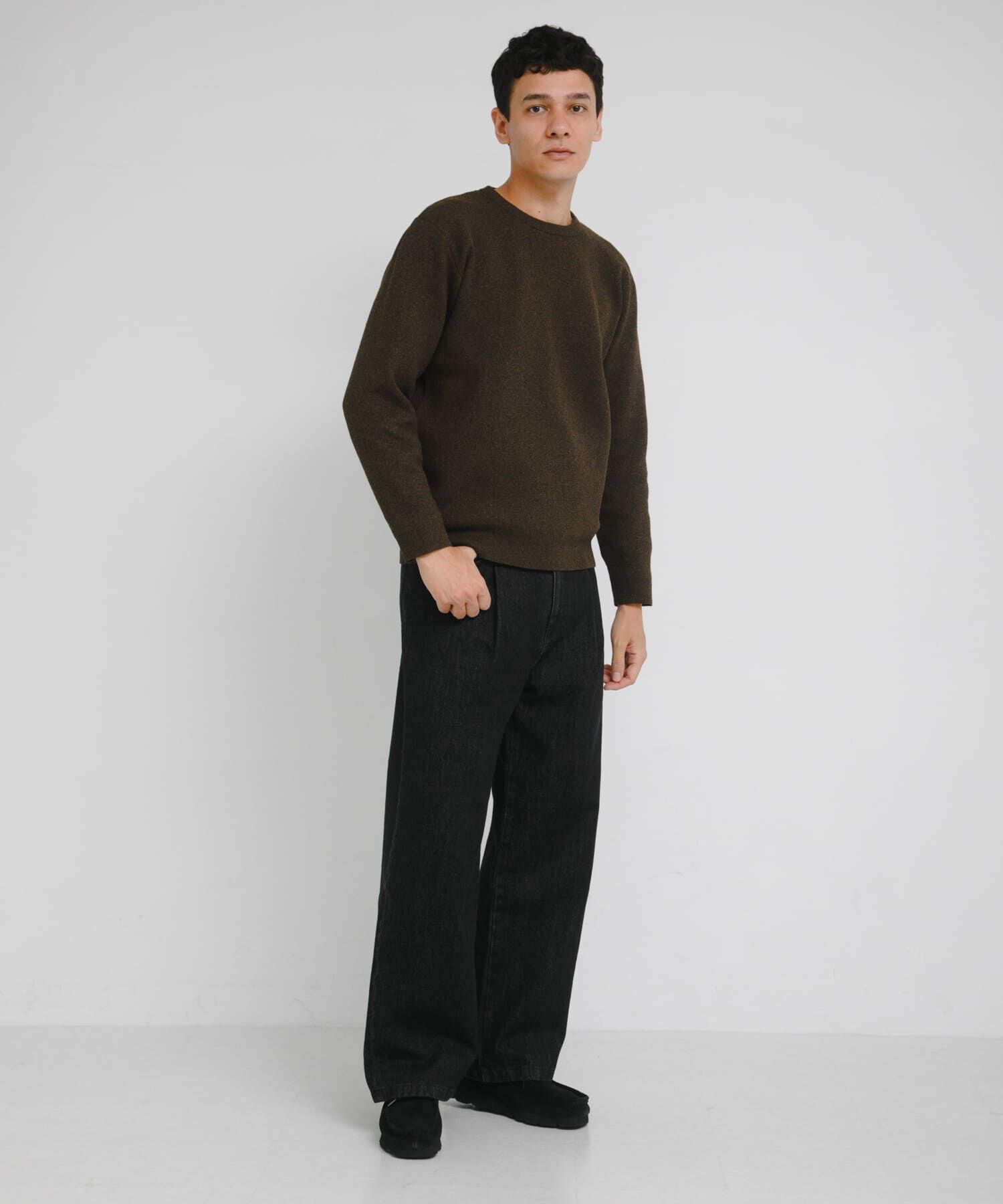 Sonny Label 「抗ピルウォッシャブルクルーネックニット」|ニット・セーター|