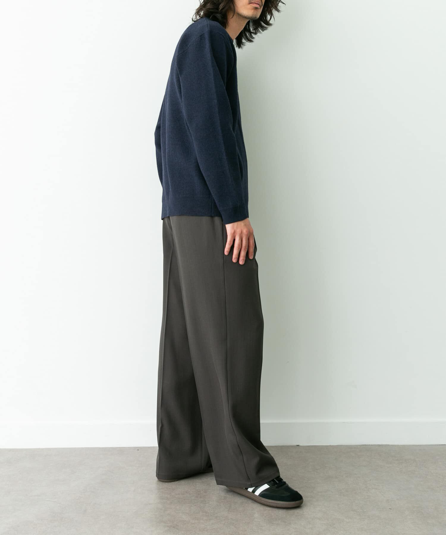 Sonny Label 「抗ピルウォッシャブルクルーネックニット」|ニット・セーター|