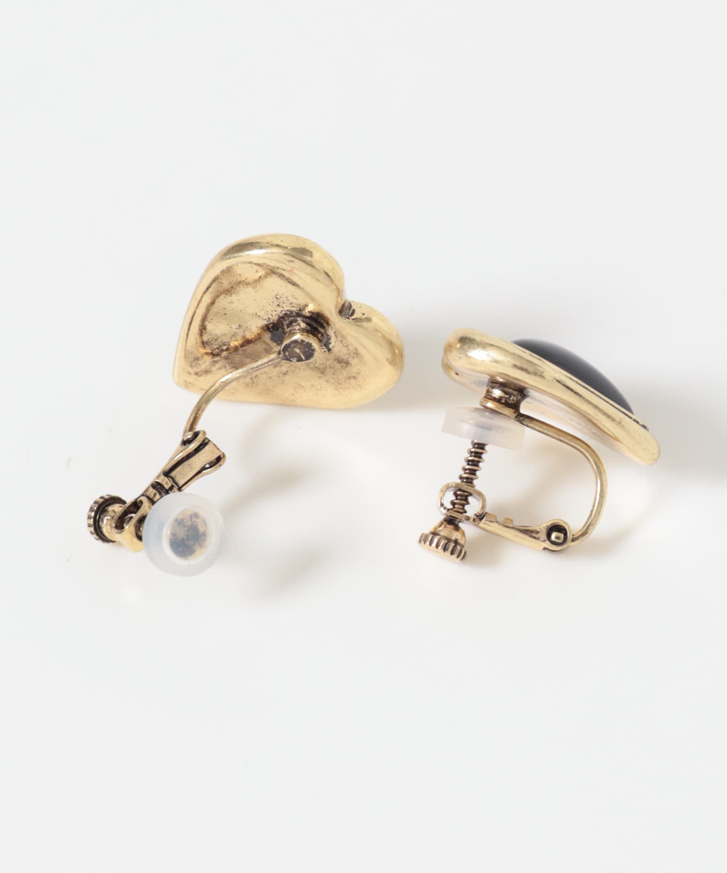 SMELLY「ヴィンテージライクハートイヤリング」|イヤリング|