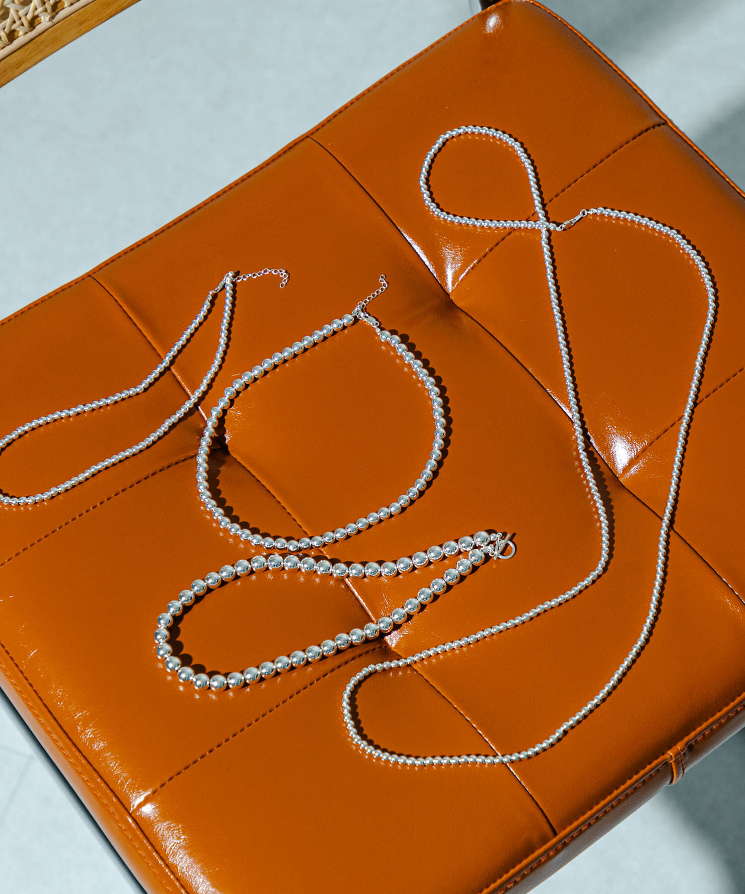 URBAN RESEARCH「decor『デコール』　HEMATITE 4MM BALL CHOKER」|ネックレス|