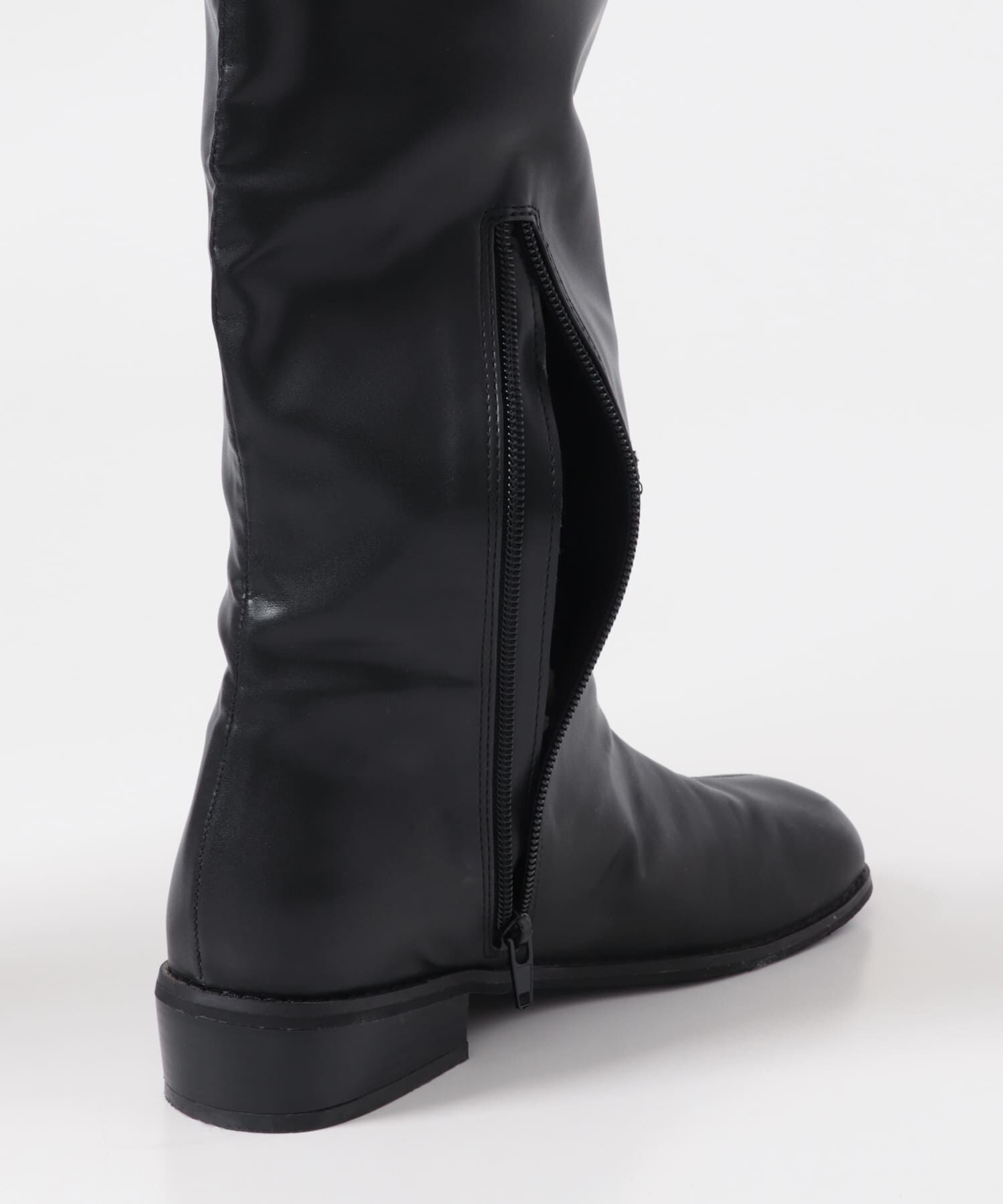  「プランプトゥロングブーツ」|ショートブーツ|