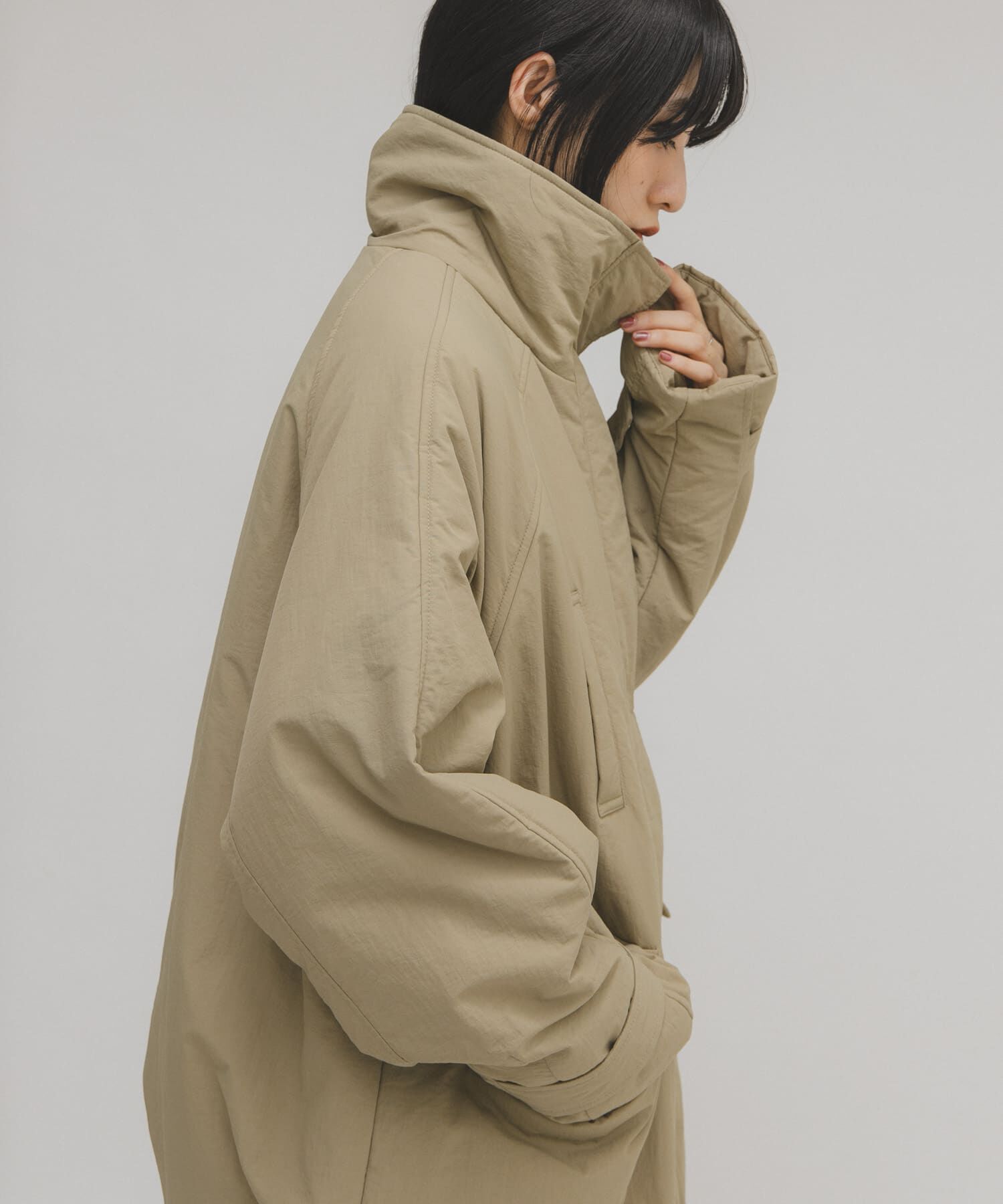  「モンスターパテッドミドルコート」|ダウン|