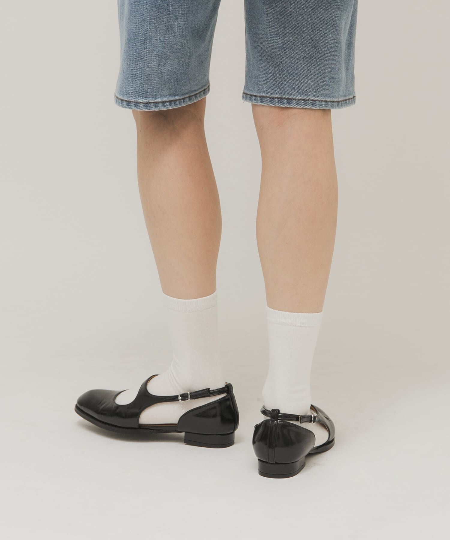  「カットデザインメリージェーンローファー」|ローファー|