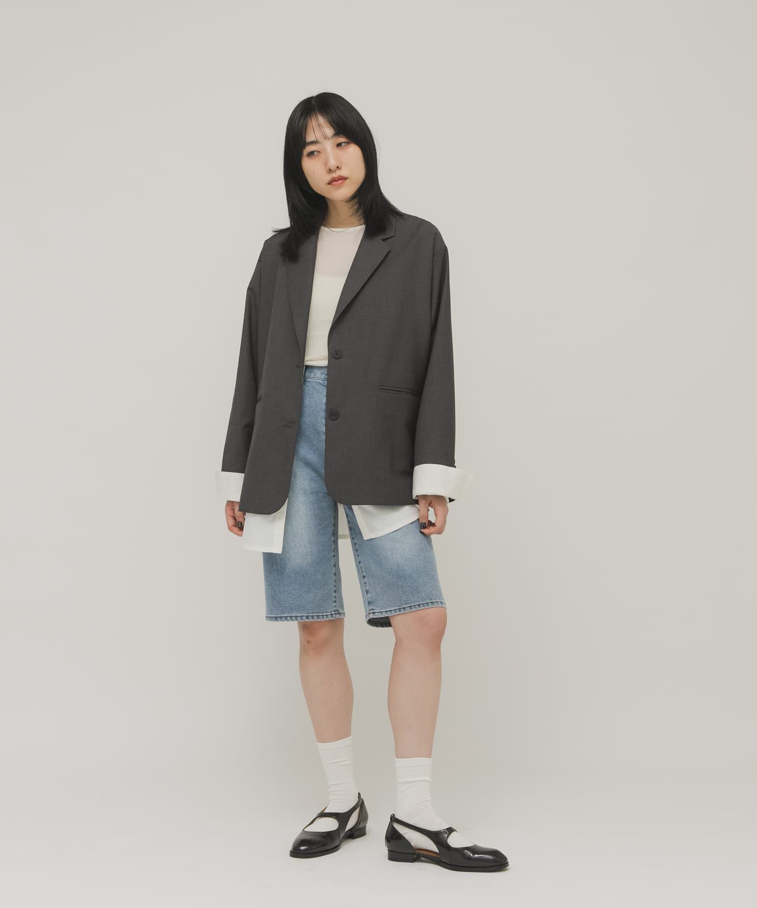  「カットデザインメリージェーンローファー」|ローファー|