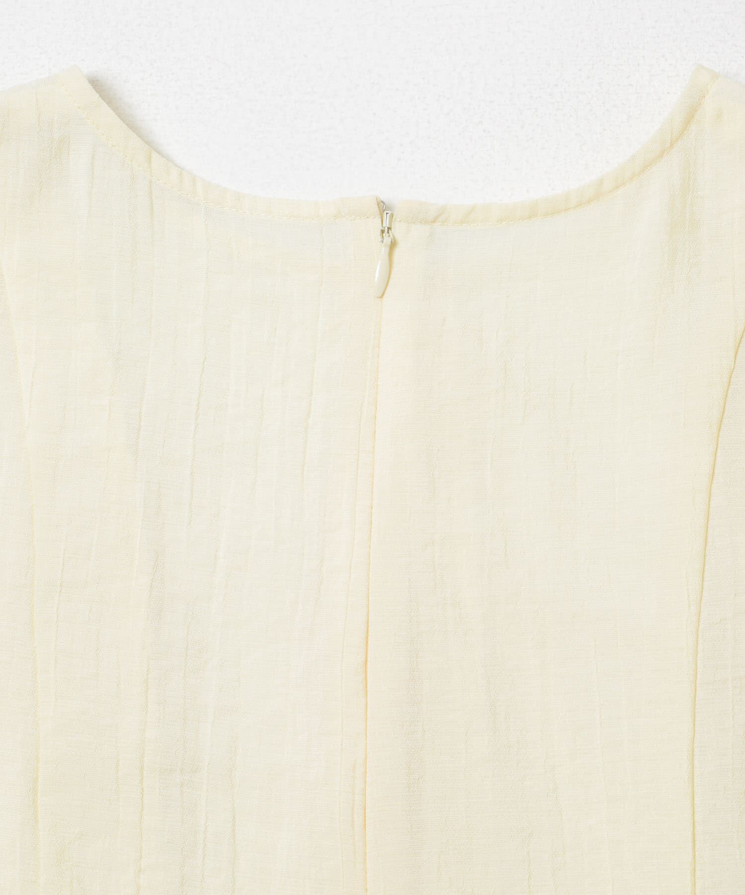  「シャーリングスリーブミニワンピース」|ワンピース|