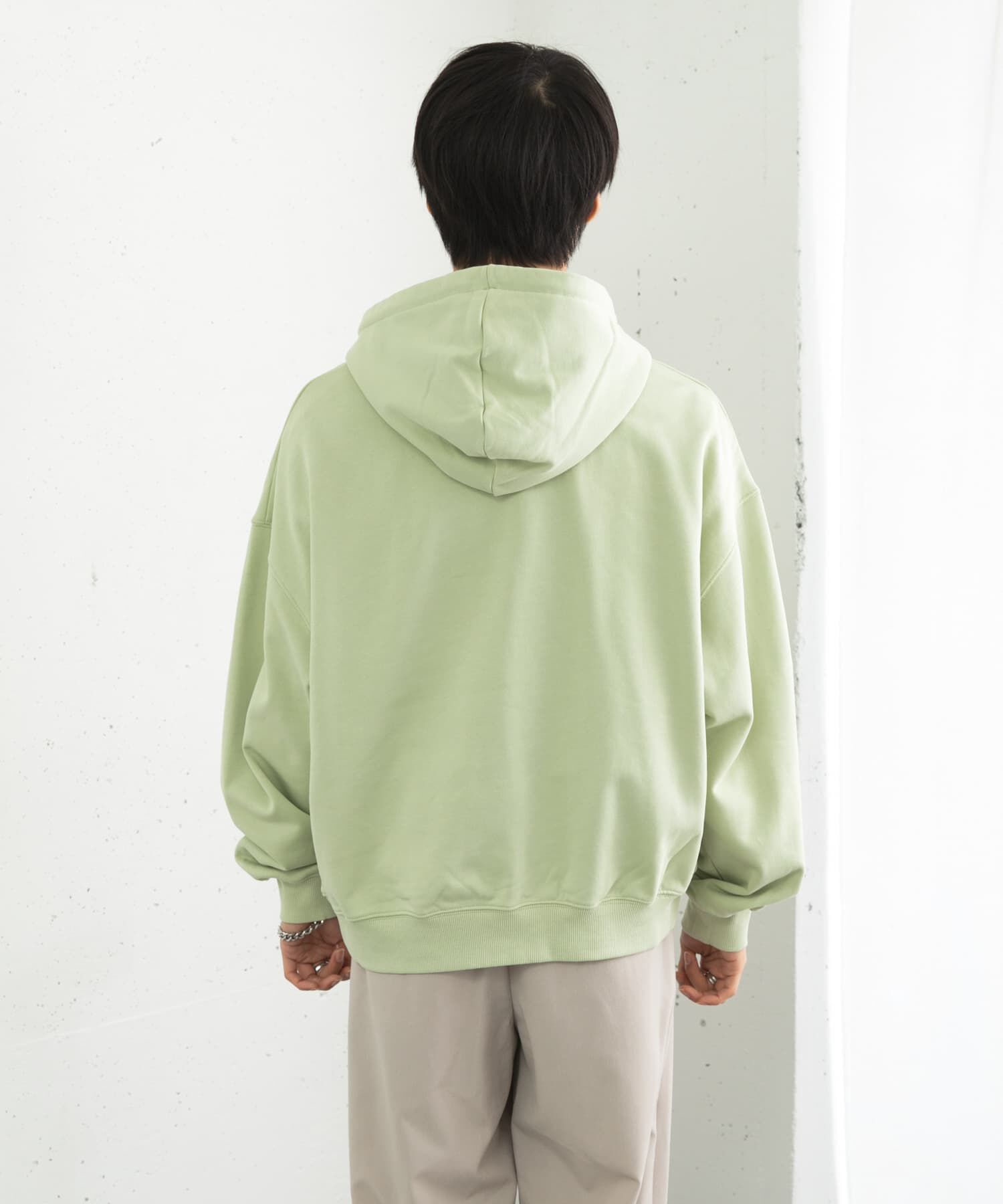 SENSE OF PLACE by URBAN RESEARCH「Gem Stone Cropped Hoodie」|パーカー|