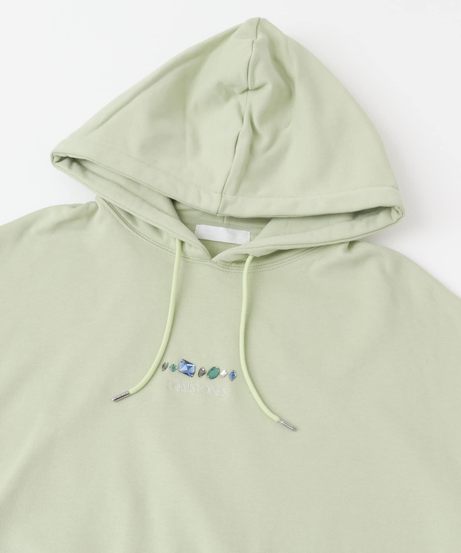 SENSE OF PLACE by URBAN RESEARCH「Gem Stone Cropped Hoodie」|パーカー|