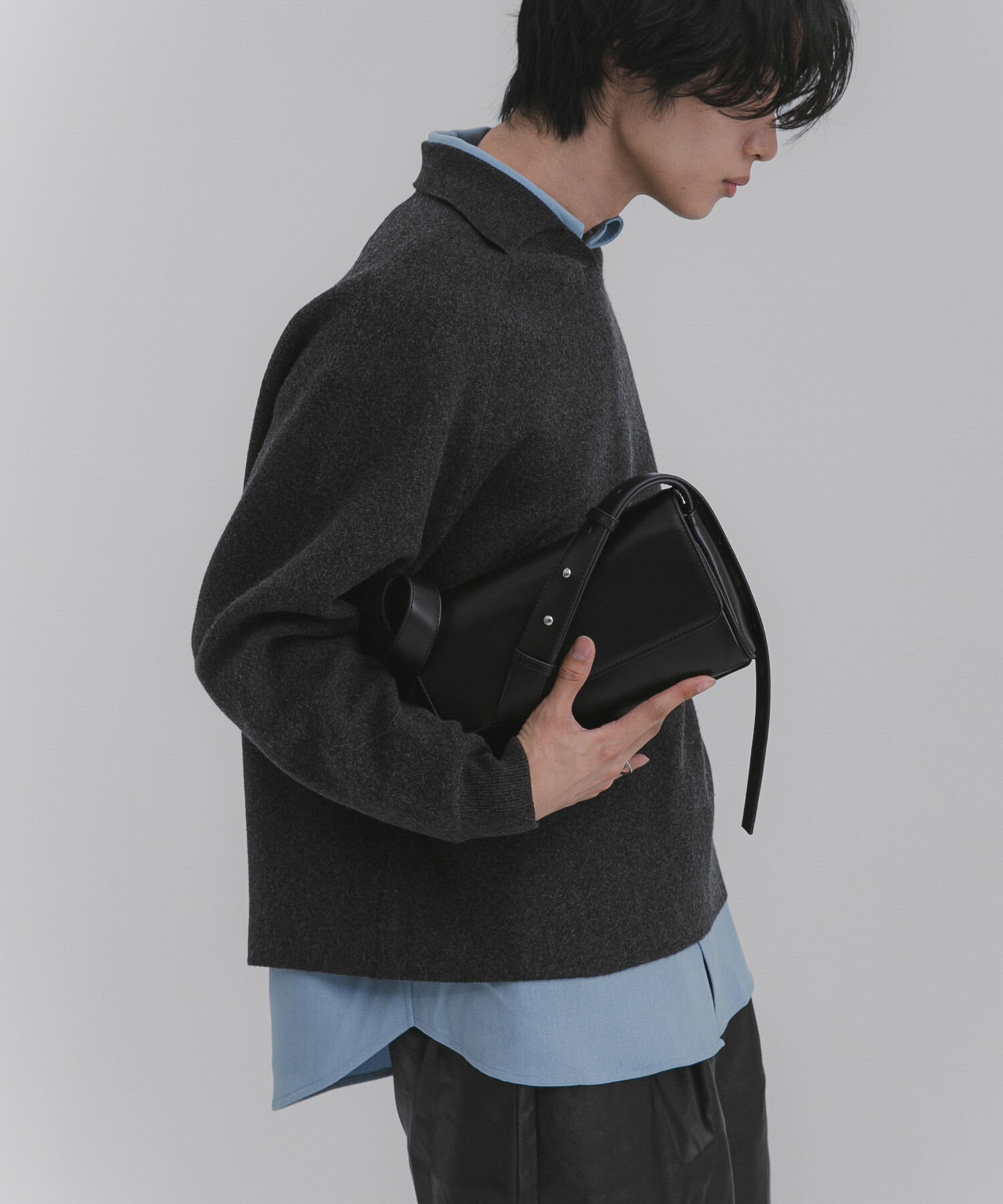 SENSE OF PLACE by URBAN RESEARCH「スウェットライクスキッパーニット」|ニット・セーター|