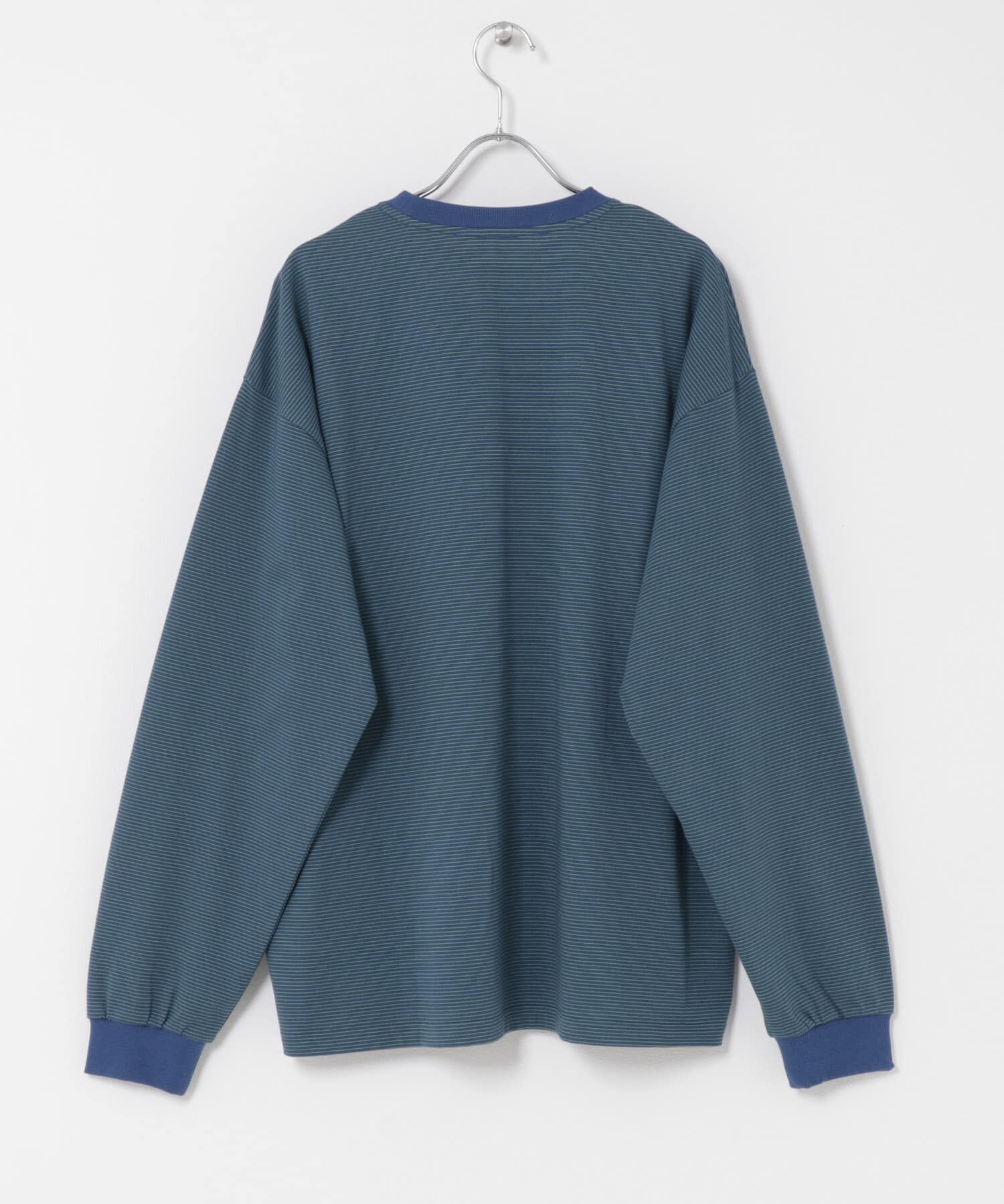 SENSE OF PLACE by URBAN RESEARCH「ピンボーダーロングスリーブTシャツ」|Tシャツ・カットソー|