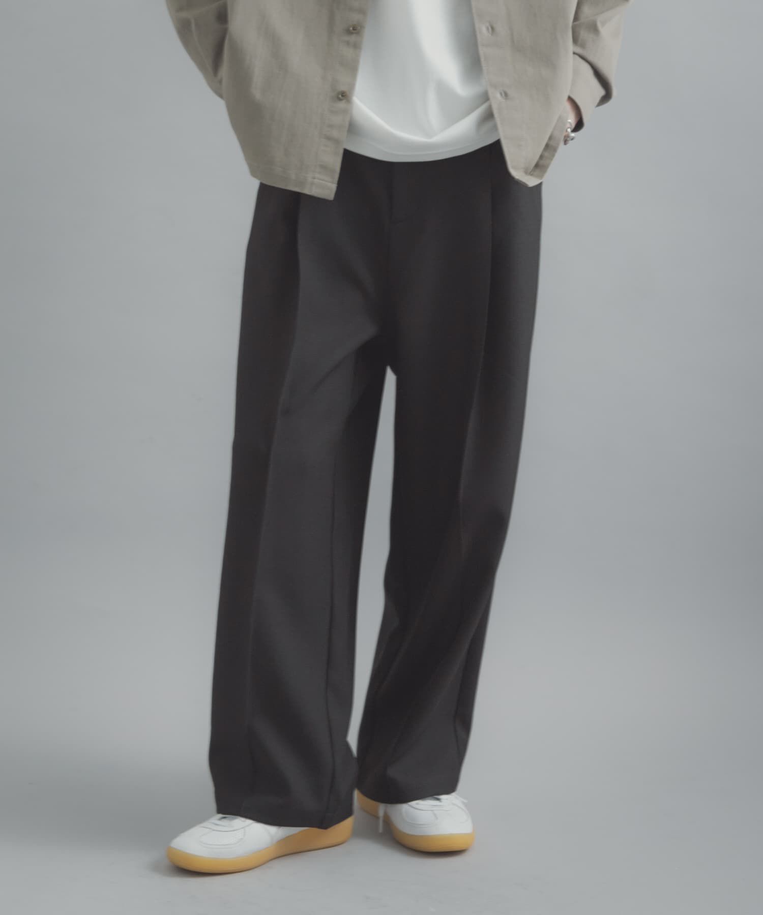 SENSE OF PLACE by URBAN RESEARCH「『撥水/防花粉』SKINProofタックワイドパンツ」|その他|