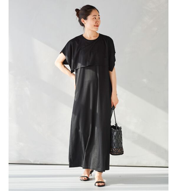 le.coeur blanc「ケープツキワンピース」|ワンピース|