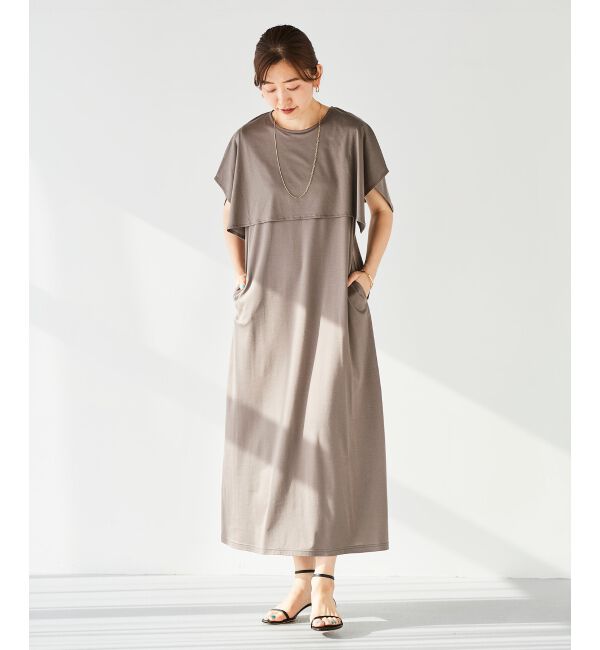 le.coeur blanc「ケープツキワンピース」|ワンピース|