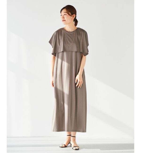 le.coeur blanc「ケープツキワンピース」|ワンピース|