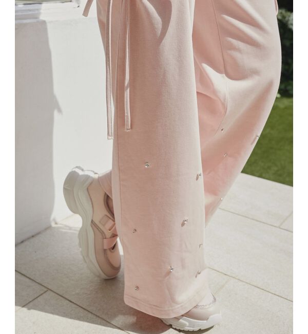  「スリットビジュースウェットパンツ」|その他|