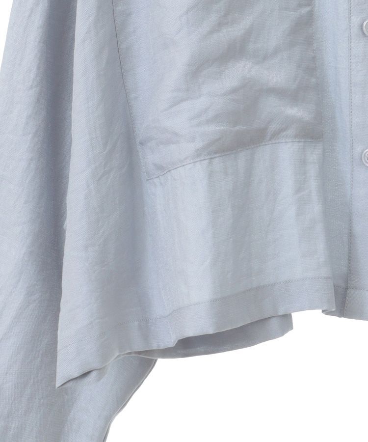 earth music&ecology「Wポケットショートシャツ」|シャツ・ブラウス|