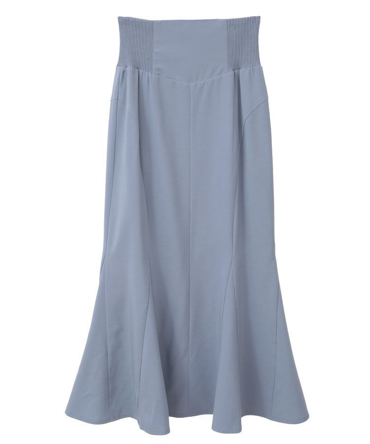 earth music&ecology「サイドリブパネルラインマーメイドスカート」|タイト|