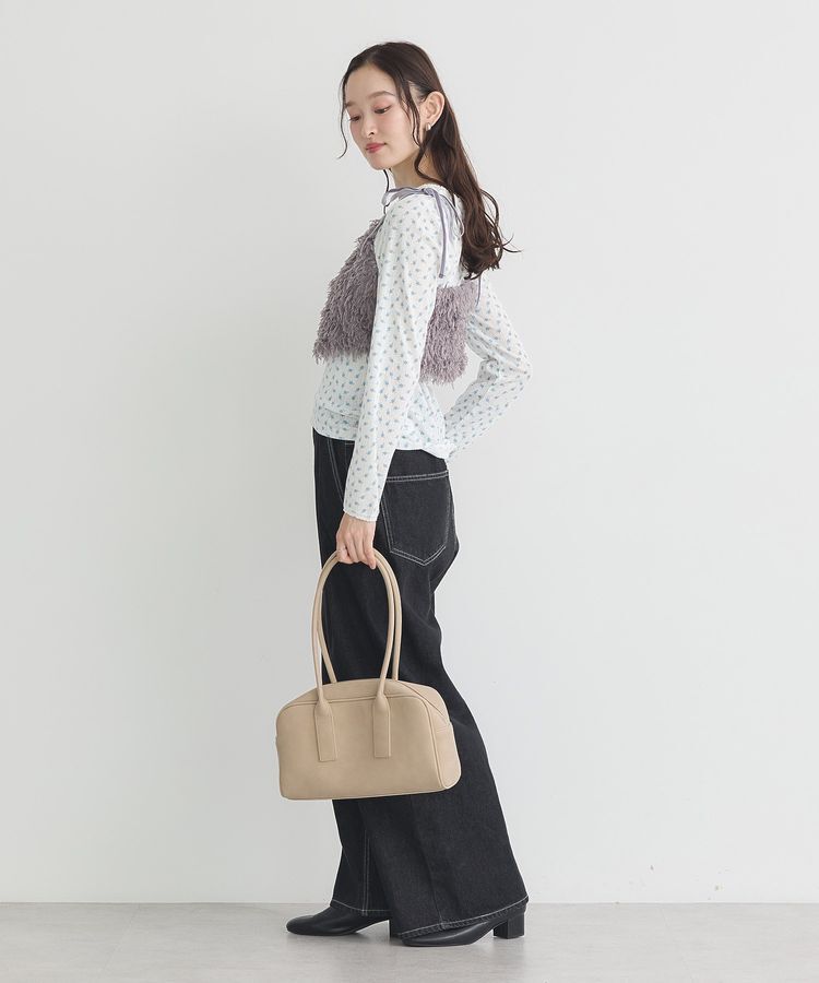 earth music&ecology「【WEB限定】アイレットジャカードタイトプルオーバー」|Tシャツ・カットソー|