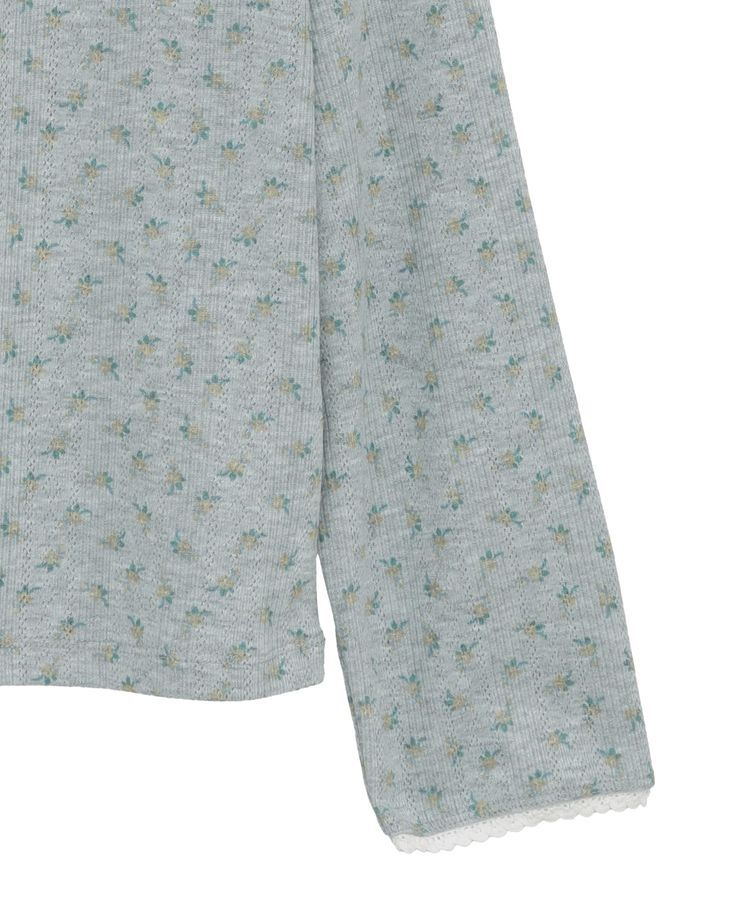 earth music&ecology「【WEB限定】アイレットジャカードタイトプルオーバー」|Tシャツ・カットソー|