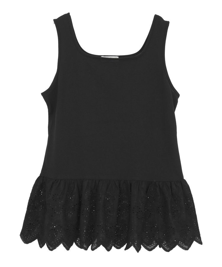 earth music&ecology「コットンレースヘムインナー」|キャミソール|