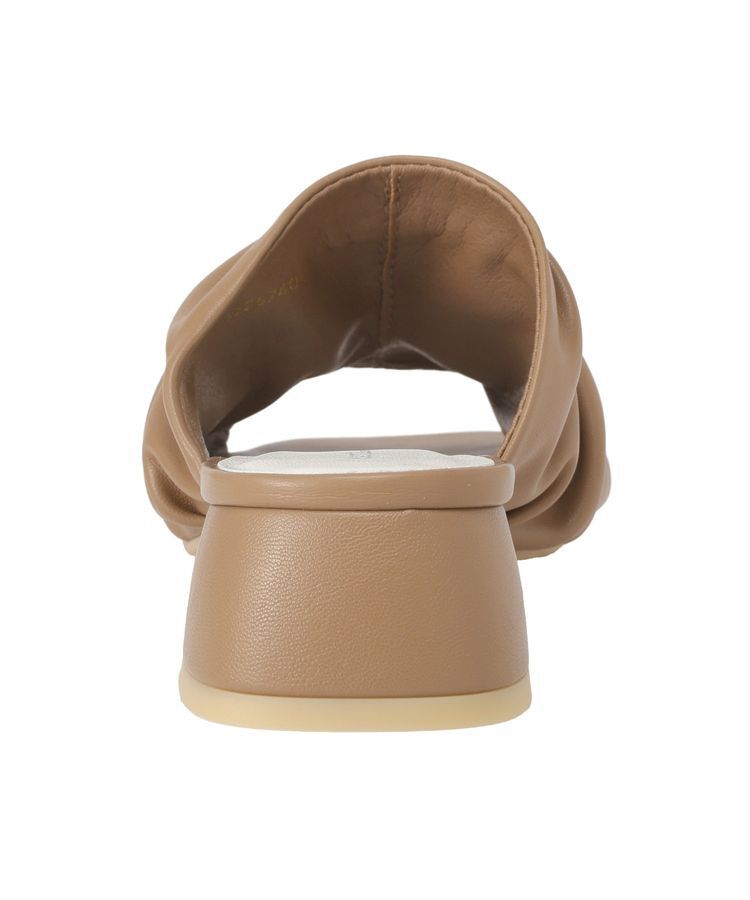 earth music&ecology「ソフトギャザーミュール」|サンダル|