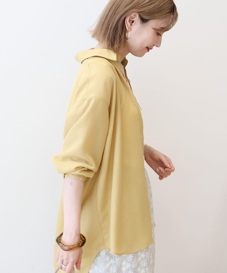 AMERICAN HOLIC「シアーボイルオーバーシルエットシャツ」|シャツ・ブラウス|