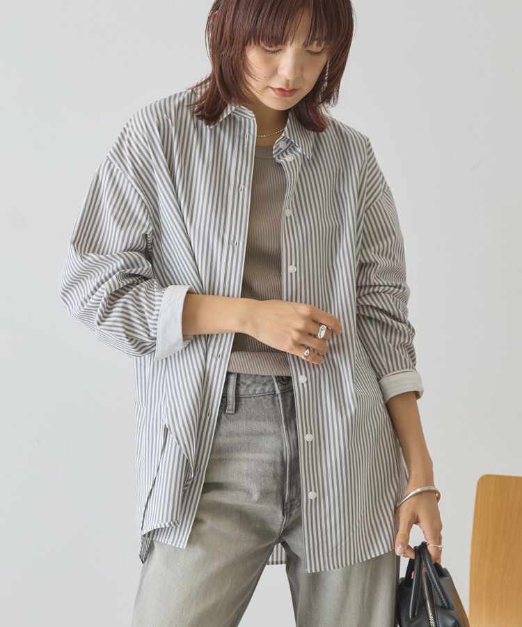 AMERICAN HOLIC「配色レギュラーカラーシャツ」|シャツ・ブラウス|