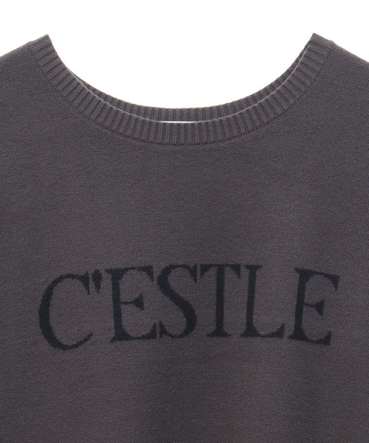 Green Parks「もちやわロゴニットプルオーバー」|ニット・セーター|