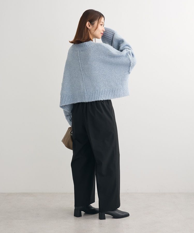 Green Parks「・Petit Fleur ブークレワイドニット」|ニット・セーター|