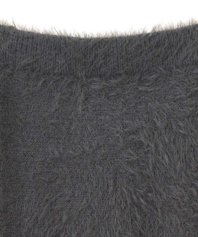 Green Parks「・Petit Fleur シャギーニットスカート」|タイト|