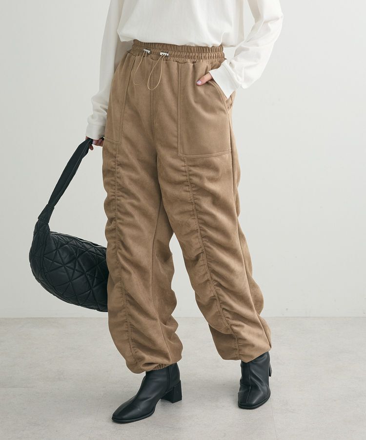 Green Parks「・SUGAR SPOON スエード調ギャザーカーゴ」|その他|