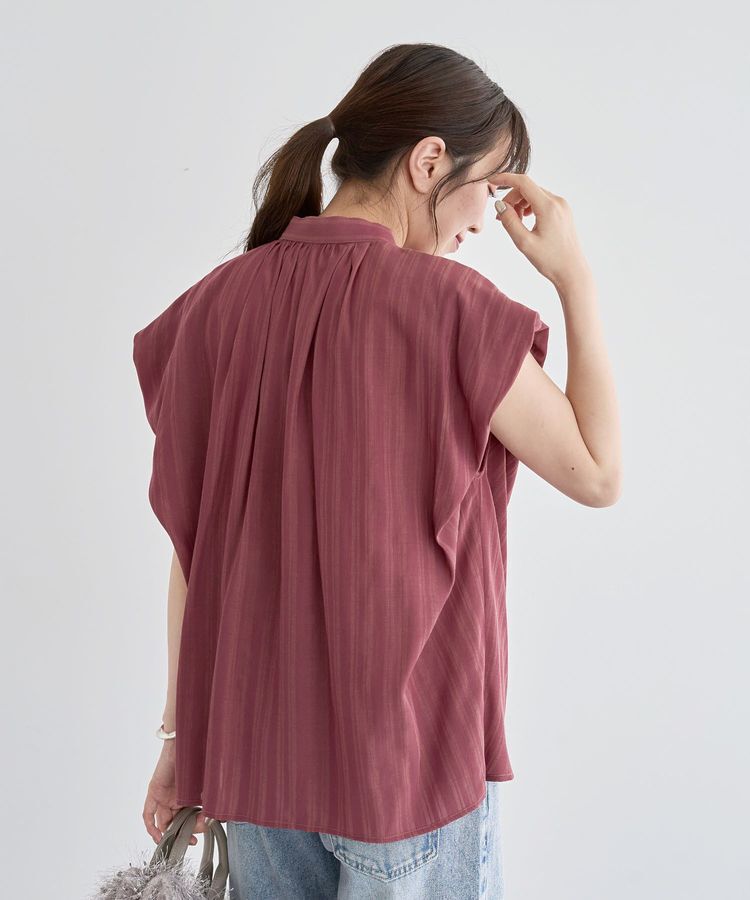 Green Parks「・ELENCARE DUE ボウタイフレンチブラウス」|シャツ・ブラウス|