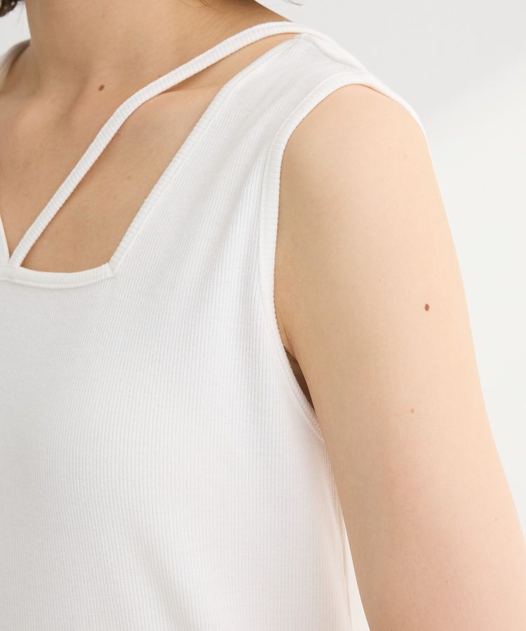 Green Parks「マルチストラップテレコタンク」|インナー|